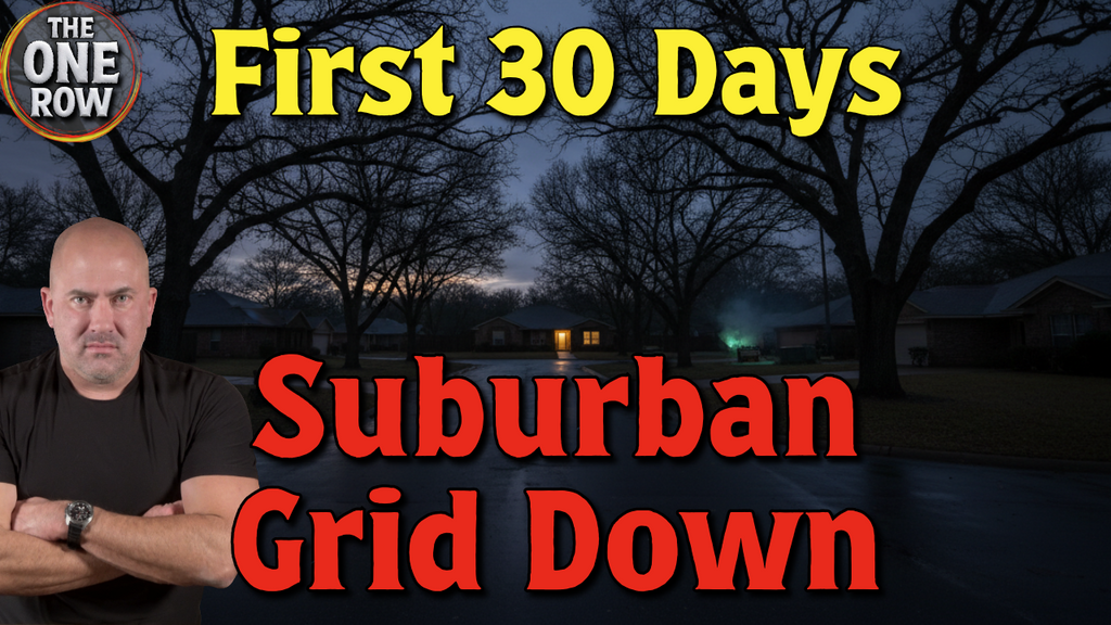 What the Suburbs Will Really Be Like in the First 30 Days of Grid-Down