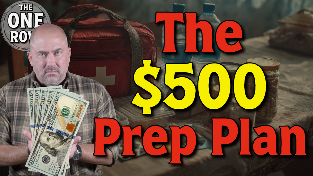 How to Start Prepping with Just $500